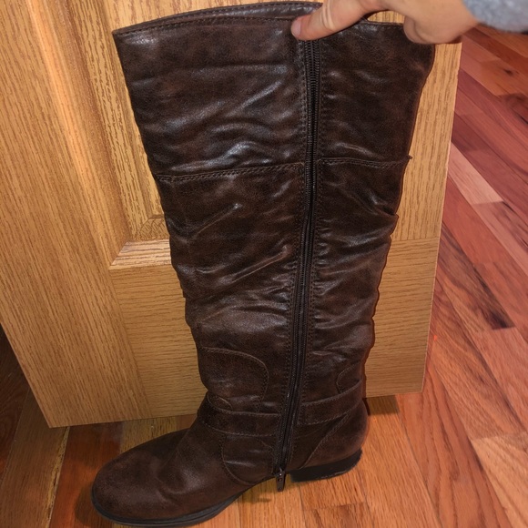 Brown Tall Boots - Picture 3 of 5